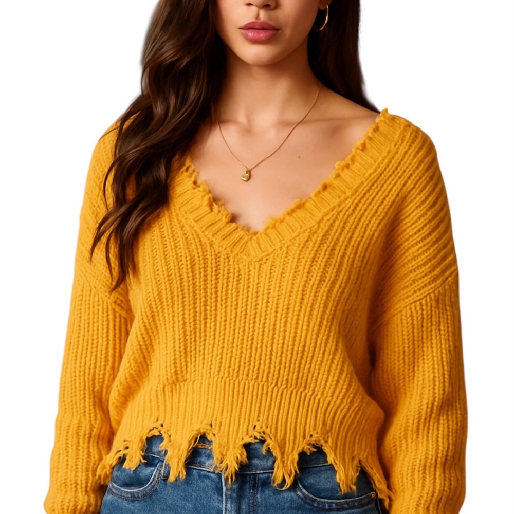 NWOT LF X BSBW Oversized Crop Sweater Size Small